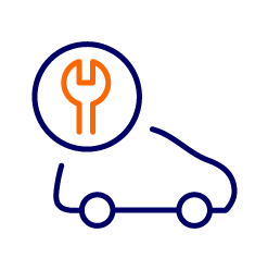 graphic of car maintenance