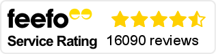 Our customer Feefo rating