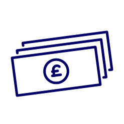 graphic of pile of money
